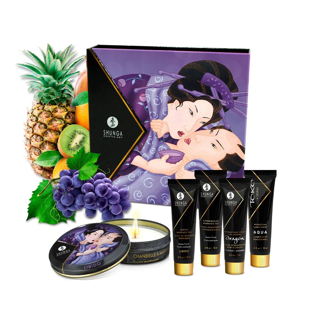 Thumb image for product index 11: Подарунковий набір Shunga Geishas Secrets – Exotic Fruits