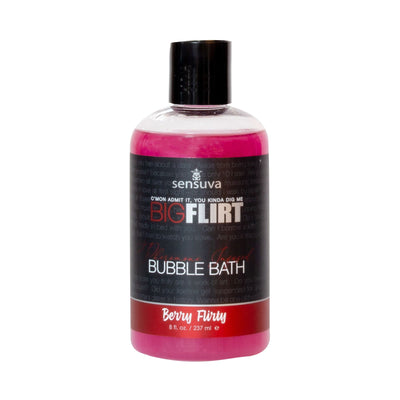 Main image for product index 1: Піна для ванни Sensuva — Big Flirt Pheromone Bubble Bath — Berry Flirty