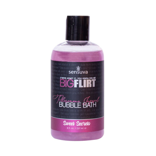 Піна для ванни Sensuva — Big Flirt Pheromone Bubble Bath — Sweet Secrets