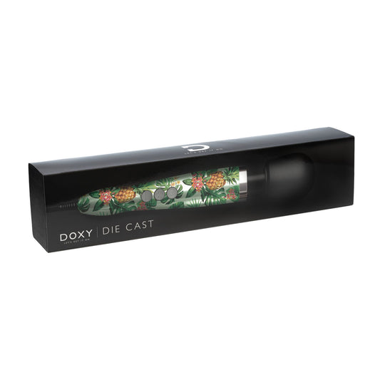 Вібромасажер DOXY Die Cast, дуже потужний, живлення 220В, металевий корпус_