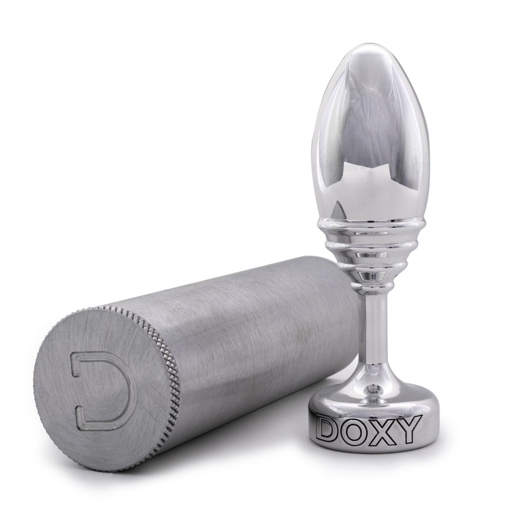 Thumb image for product index 4: Металева анальна пробка DOXY Butt Plug RIBBED