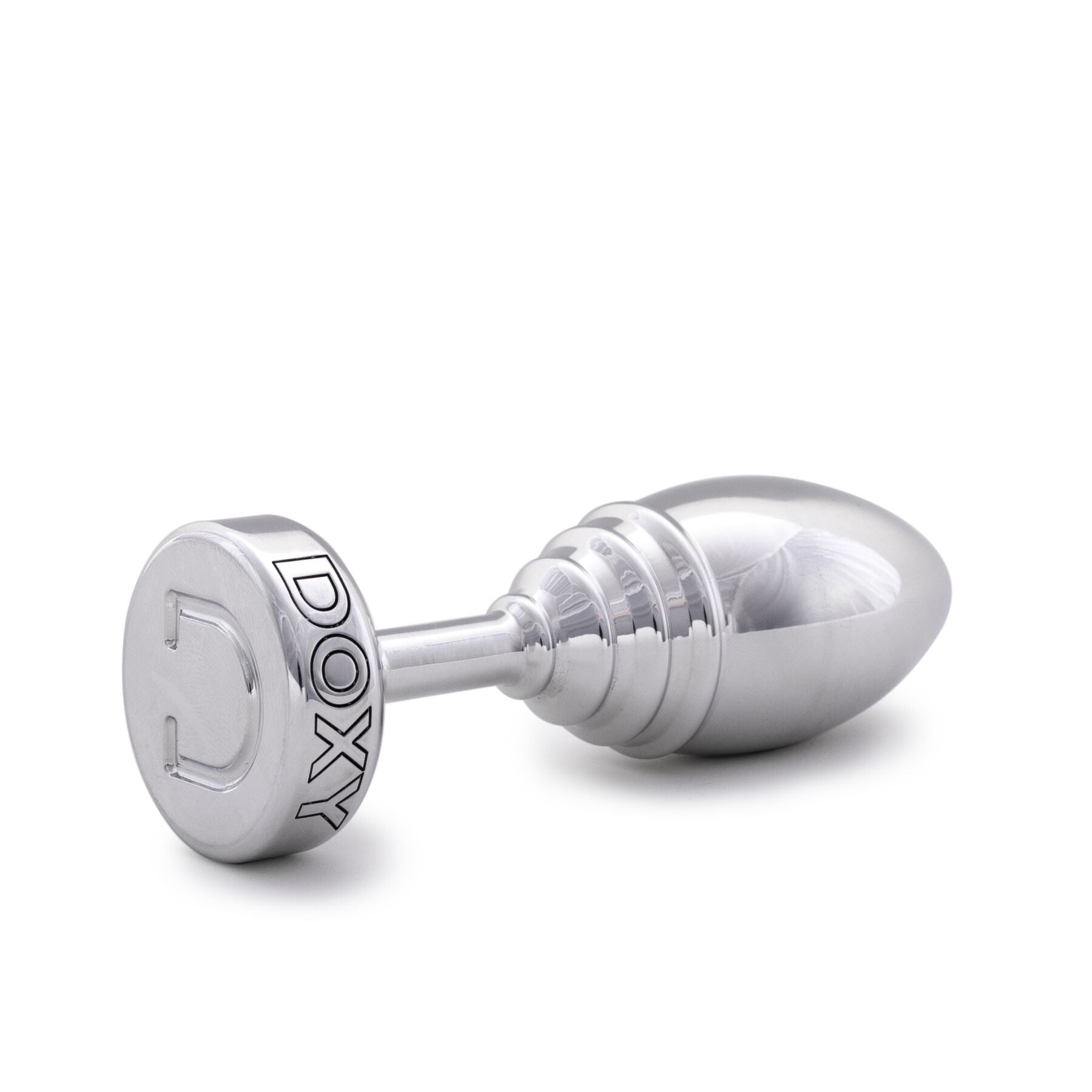 Thumb image for product index 2: Металева анальна пробка DOXY Butt Plug RIBBED