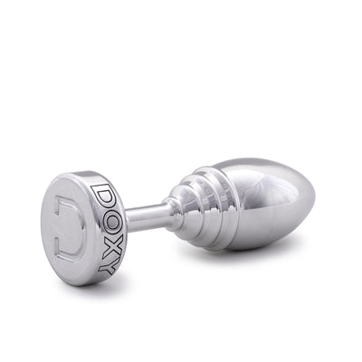 Main image for product index 2: Металева анальна пробка DOXY Butt Plug RIBBED