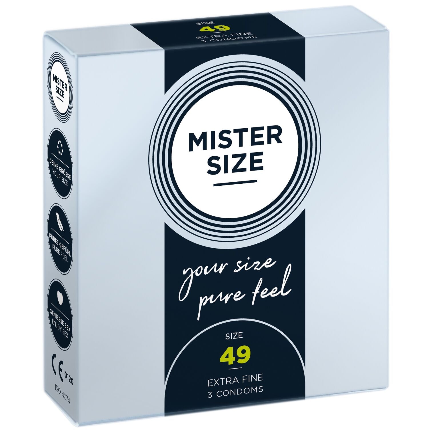 Thumb image for product index 7: Презервативы Mister Size - pure feel - 49