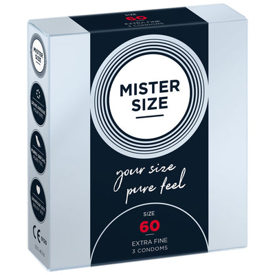 Main image for product index 1: Презервативи Mister Size - pure feel - 60