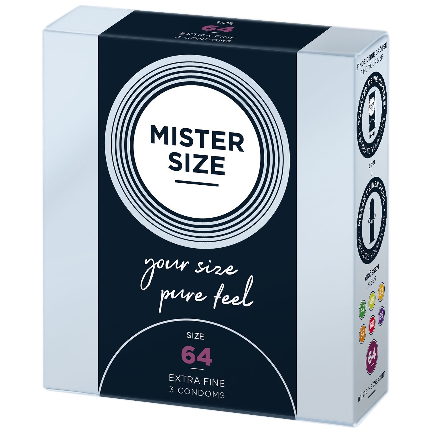 Thumb image for product index 5: Презервативи Mister Size - pure feel - 64