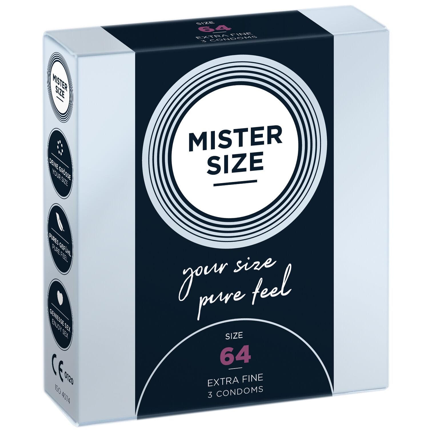 Thumb image for product index 4: Презервативи Mister Size - pure feel - 64