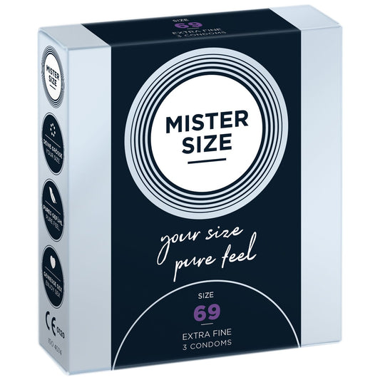 Презервативи Mister Size - pure feel - 69