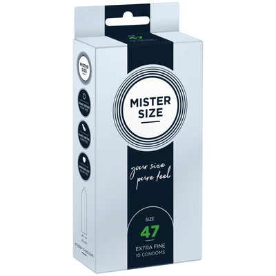 Main image for product index 1: Презервативы Mister Size - pure feel - 47