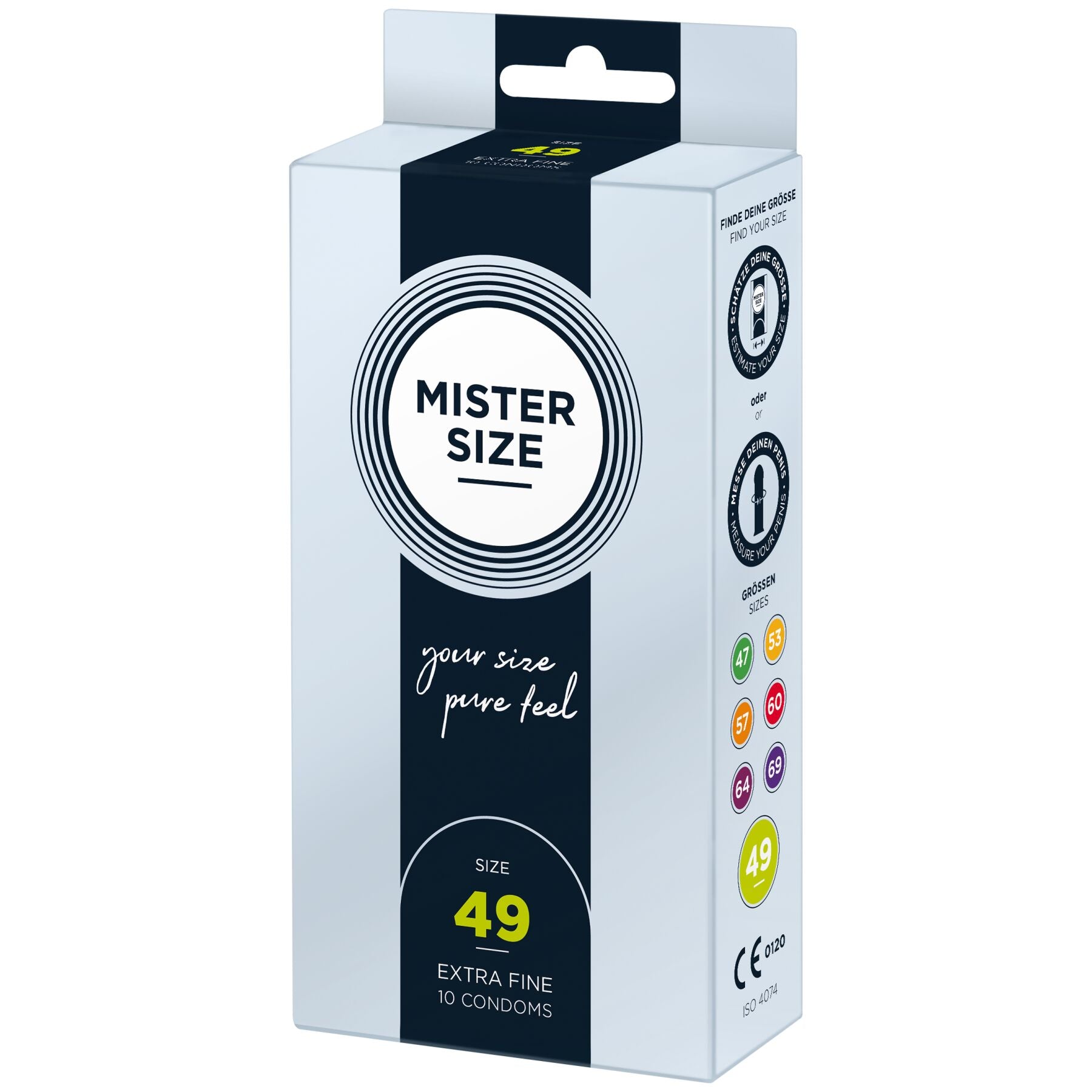 Thumb image for product index 5: Презервативы Mister Size - pure feel - 49