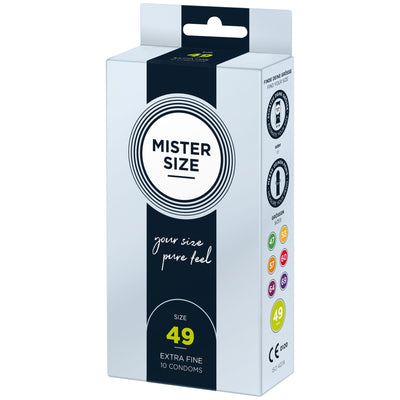 Main image for product index 5: Презервативы Mister Size - pure feel - 49