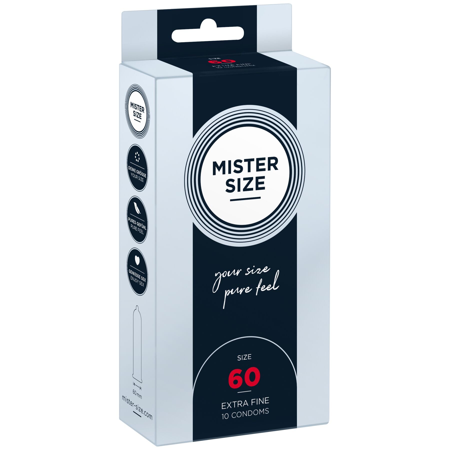 Thumb image for product index 7: Презервативи Mister Size - pure feel - 60