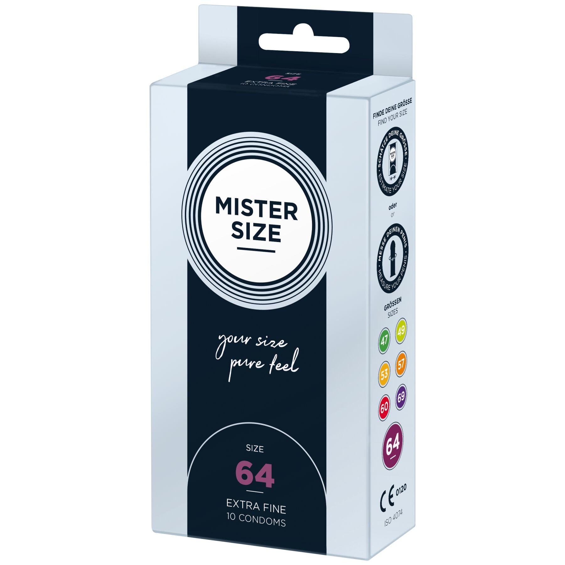 Thumb image for product index 2: Презервативи Mister Size - pure feel - 64