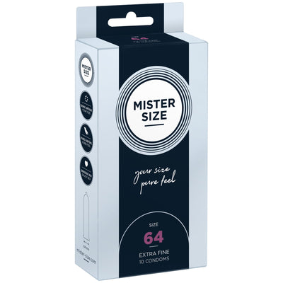 Main image for product index 1: Презервативи Mister Size - pure feel - 64