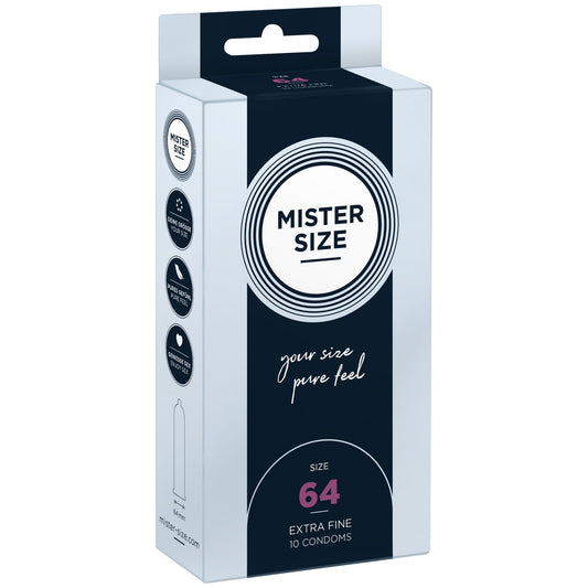 Презервативи Mister Size - pure feel - 64