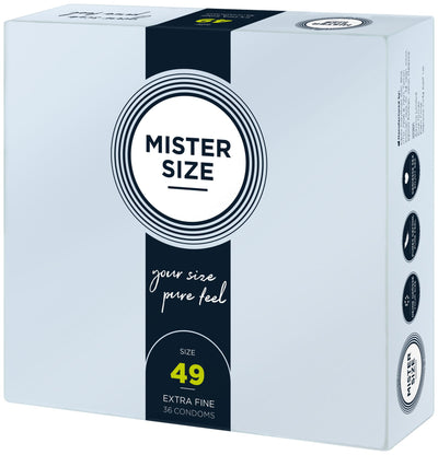 Main image for product index 2: Презервативы Mister Size - pure feel - 49