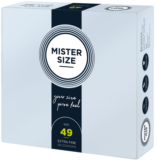 Презервативы Mister Size - pure feel - 49_