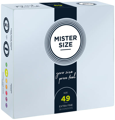 Main image for product index 1: Презервативы Mister Size - pure feel - 49