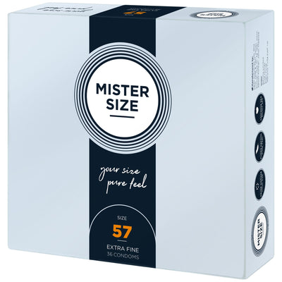 Main image for product index 2: Презервативы Mister Size - pure feel - 57