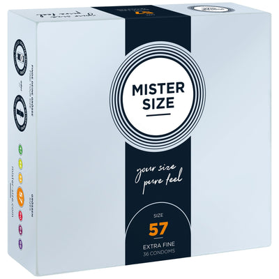 Main image for product index 1: Презервативы Mister Size - pure feel - 57