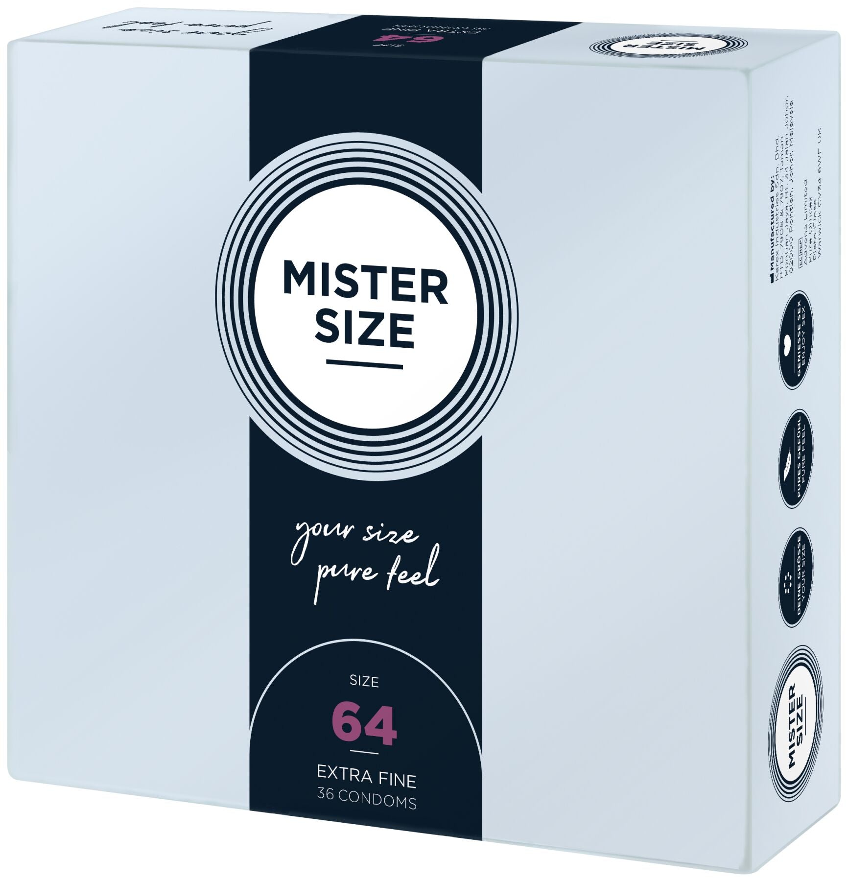 Thumb image for product index 8: Презервативи Mister Size - pure feel - 64