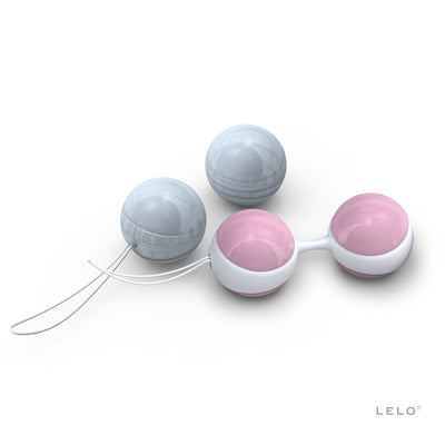 Main image for product index 1: Набір вагінальних кульок LELO Beads Mini, діаметр 2,9 см, змінне навантаження, 2х28 та 2х37 г