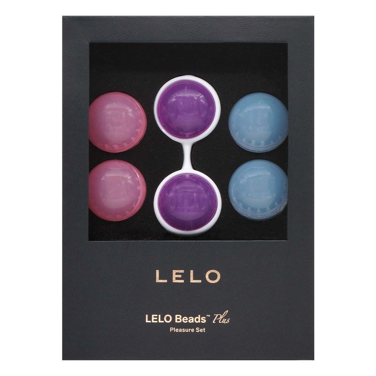 Thumb image for product index 6: Набор вагинальных шариков LELO Beads Plus, диаметр 3,5 см, изменяемая нагрузка, 2х28, 2х37 и 2х60 г