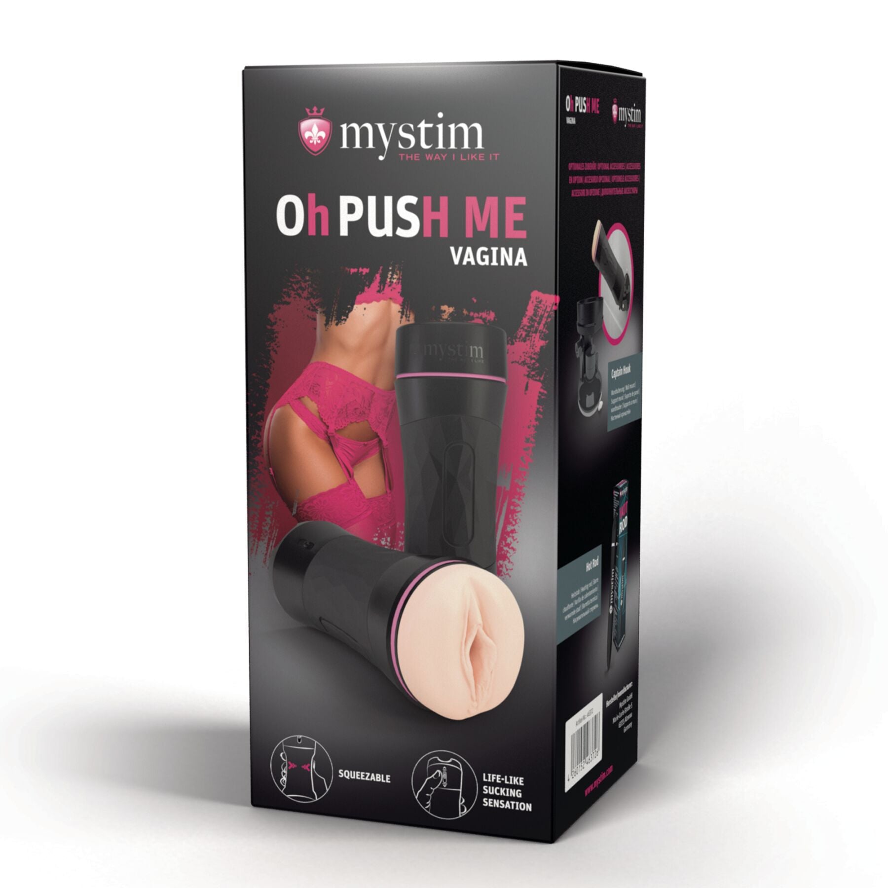 Thumb image for product index 7: Мастурбатор-вагіна Mystim O(h) PUSH ME Vagina
