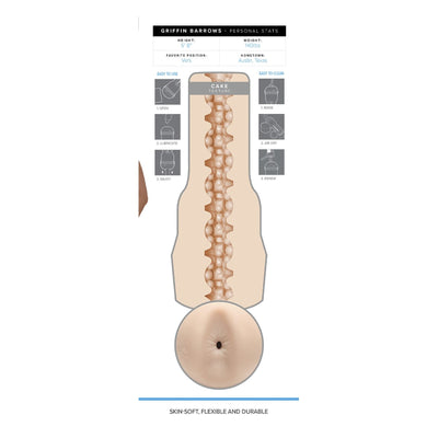 Main image for product index 8: Мастурбатор-попка Fleshjack Boys: Griffin Barrows Cake