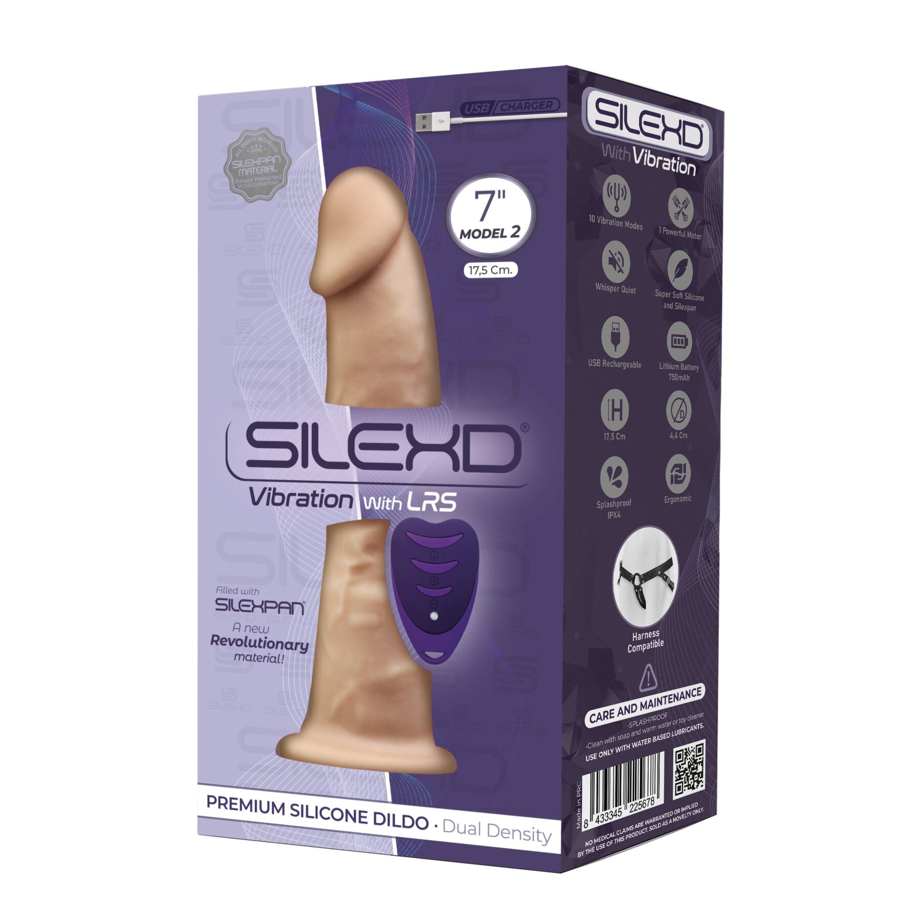 Thumb image for product index 3: Фалоімітатор з вібрацією SilexD Henry Vibro Flesh + LRS