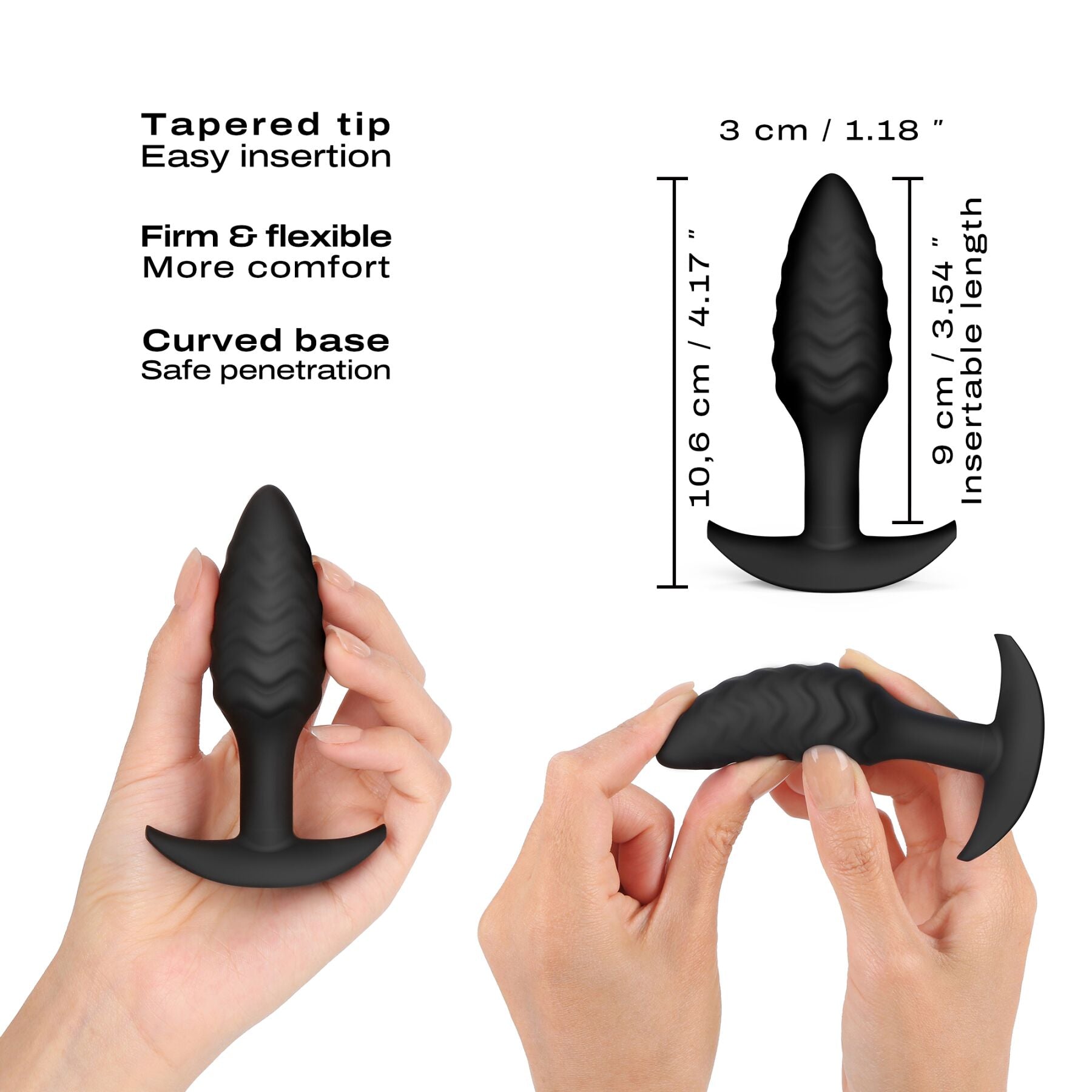 Thumb image for product index 2: Анальна пробка Dorcel WAVY PLUG