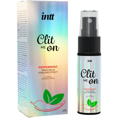 Main image for product index 1: Возбуждающий спрей для клитора Intt Clit Me On Peppermint Cooling Effect 