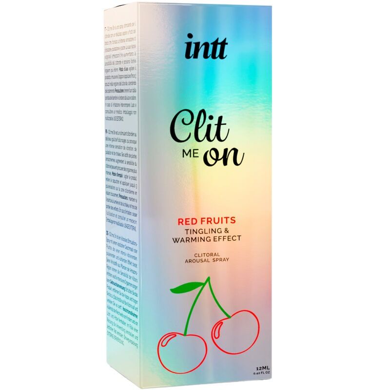 Thumb image for product index 3: Возбуждающий спрей для клитора Intt Clit Me On Red Fruits Warming Effect 