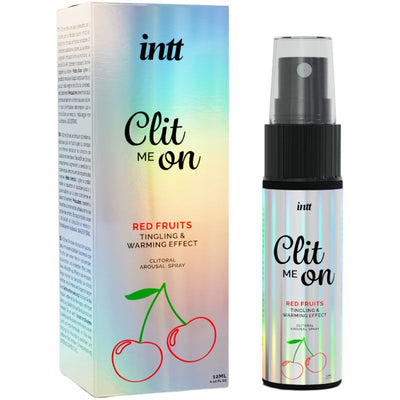 Main image for product index 1: Возбуждающий спрей для клитора Intt Clit Me On Red Fruits Warming Effect 