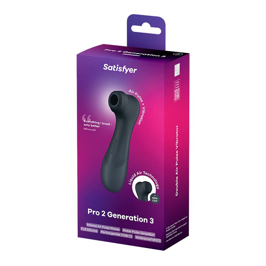 Вакуумний кліторальний стимулятор Satisfyer Pro 2 Generation 3 with Liquid Air - превʼю 12