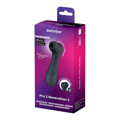 Вакуумний кліторальний стимулятор Satisfyer Pro 2 Generation 3 with Liquid Air Connect App - фото 12