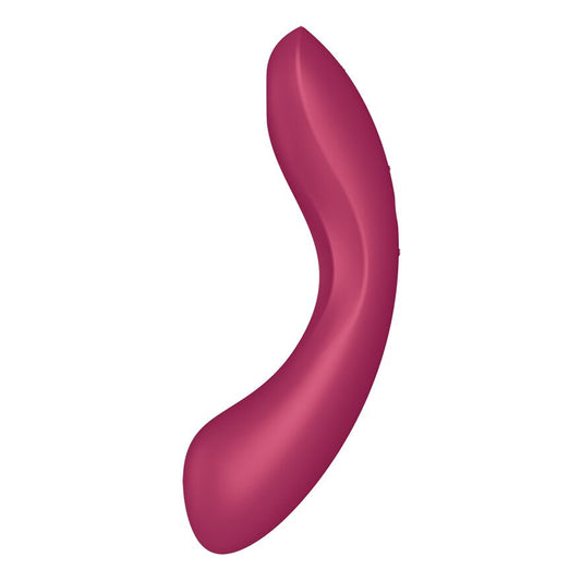 Вакуумний стимулятор з вібрацією Satisfyer Curvy Trinity 1, іграшка 3в1_