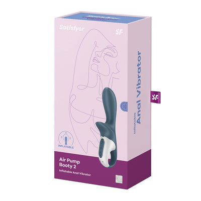 Main image for product index 5: Анальний вібратор надувний Satisfyer Air Pump Booty 2