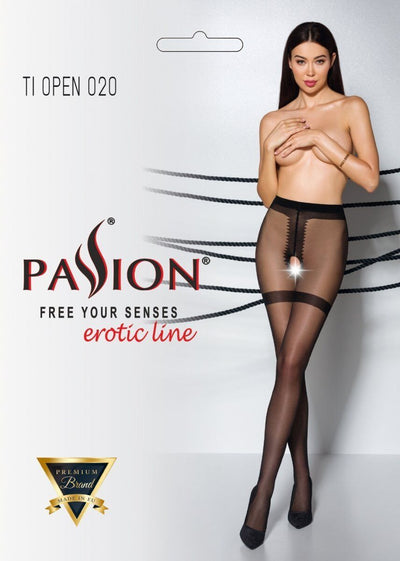 Колготки с открытым доступом Passion TIOPEN 020 (20 den) - фото 5