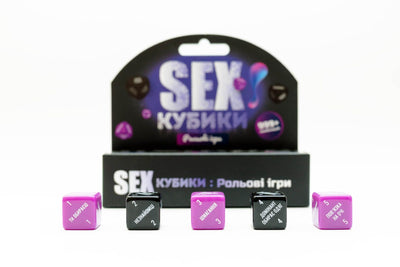 Main image for product index 3: SEX-Кубики «Рольові ігри»  (UA)