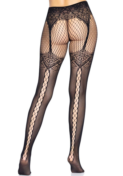 Main image for product index 2: Колготки Leg Avenue Fishnet tights with back seam 