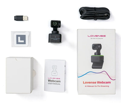 Main image for product index 6: 4К вебкамера зі штучним інтелектом Lovense WebCam