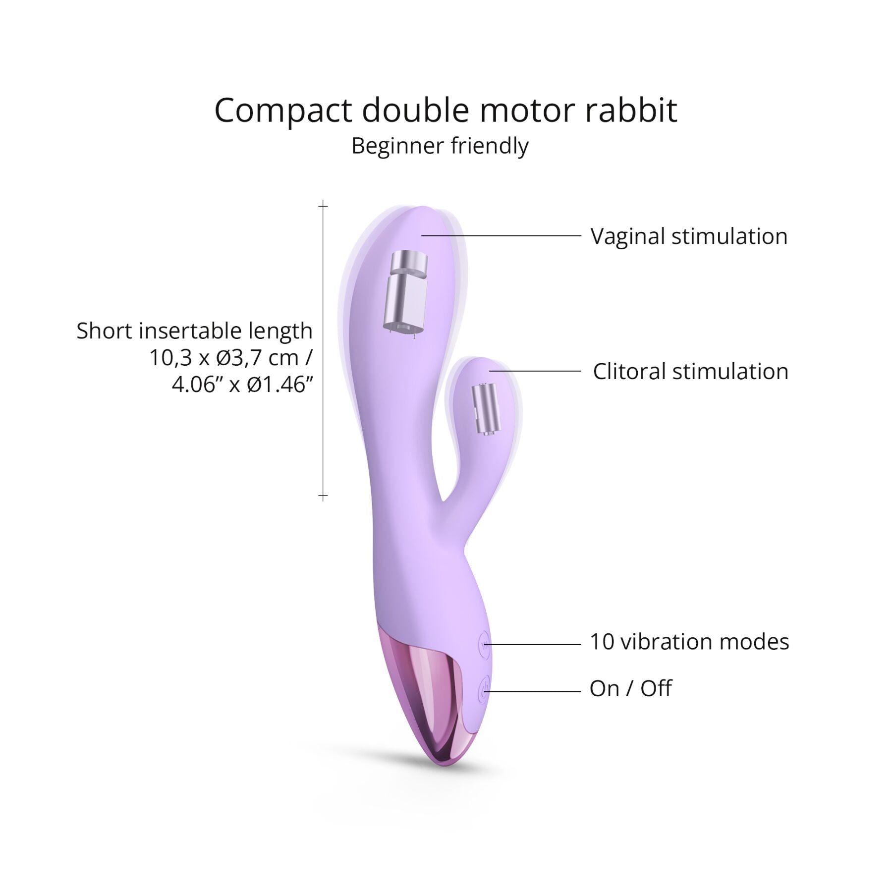 Thumb image for product index 2: Вібратор-кролик Love To Love FUNKY BUNNY