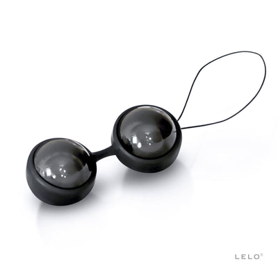 Main image for product index 1: Вагинальные шарики LELO Luna Beads Noir , смещенный центр тяжести, диаметр 2,9 см, 2х37 г