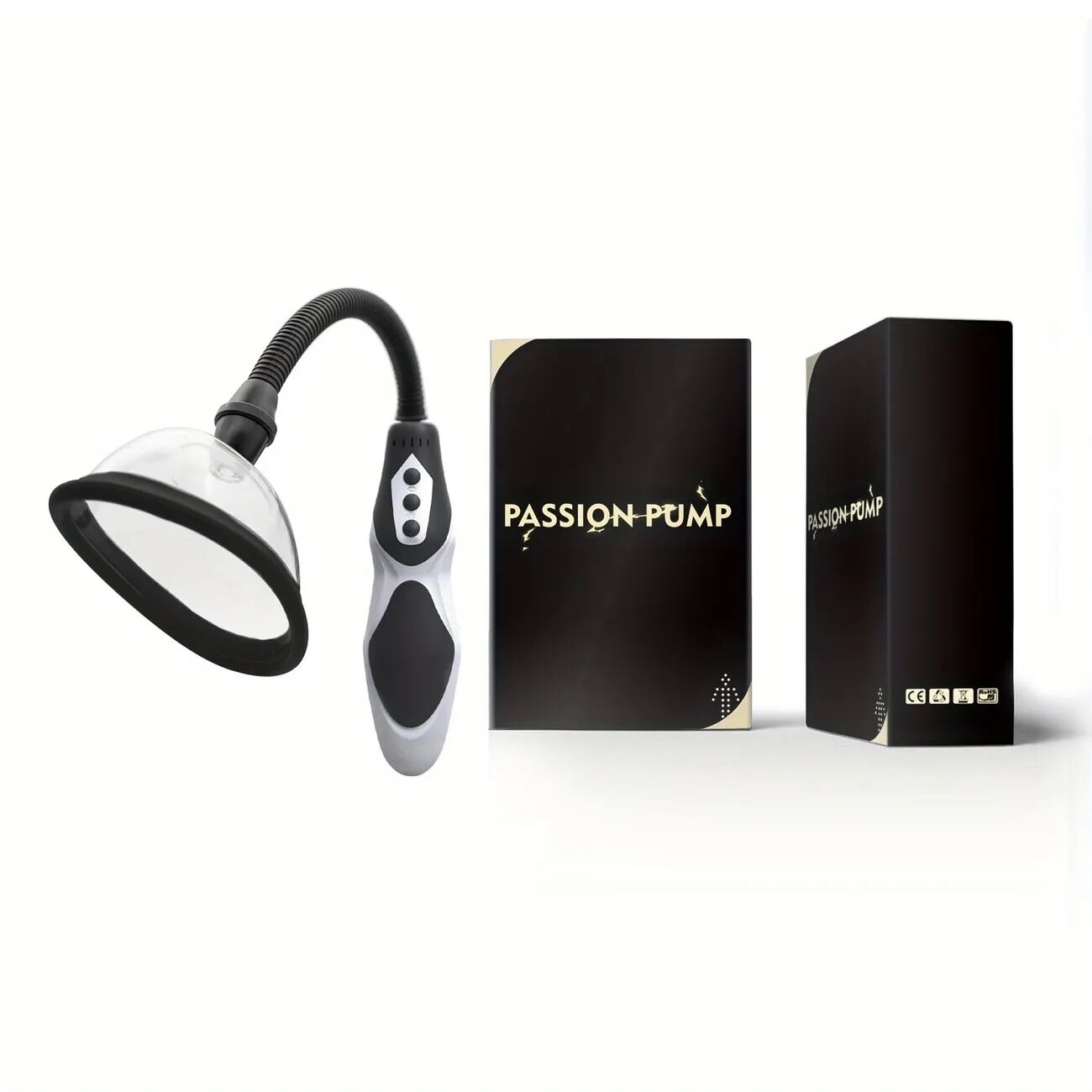 Thumb image for product index 4: Автоматична вакуумна помпа для вульви Passion Pump з вібрацією