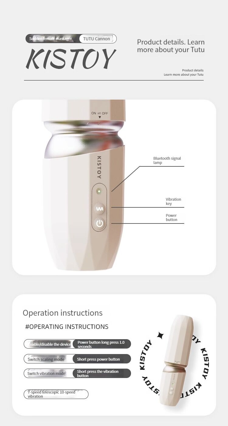 Thumb image for product index 7: Міні секс-машина KISTOY Tutu