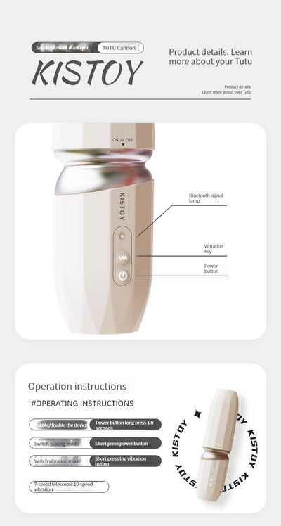 Main image for product index 7: Міні секс-машина KISTOY Tutu