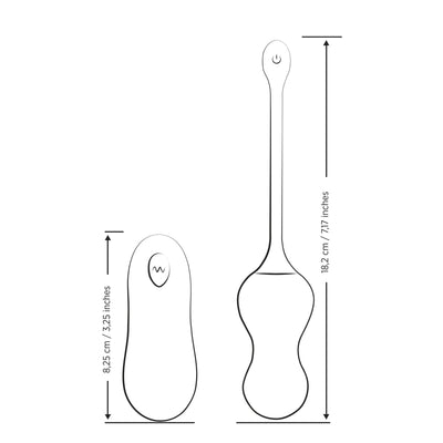 Main image for product index 6: Віброяйце для точки G з пультом керування Romp Cello