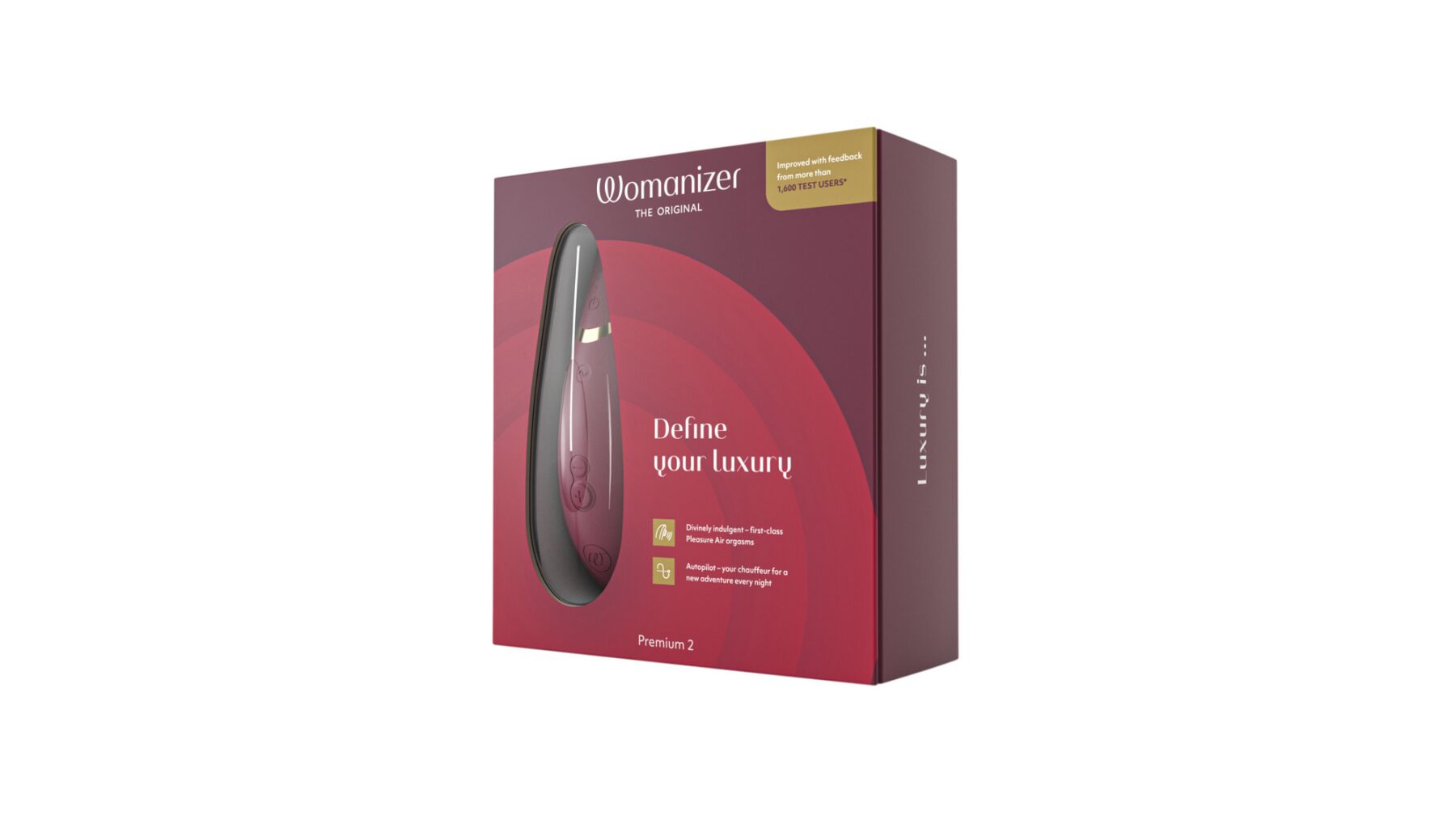 Thumb image for product index 8: Вакуумний кліторальний стимулятор Womanizer Premium 2, функції Autopilot та Smart Silence