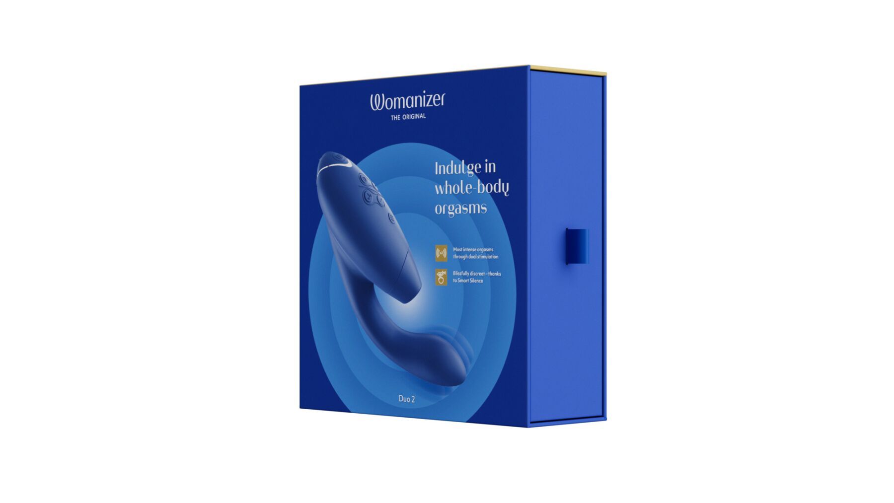 Thumb image for product index 29: Подвійний вакуумний кліторальний стимулятор з вібрацією Womanizer Duo 2